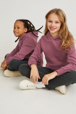 Sweat À Capuche C&A Genderneutral Fille Violette | VS2509476