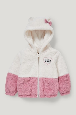 Sweat À Capuche C&A Hello Kitty Teddy Fur With Hood Fille Blanche | JD3047182