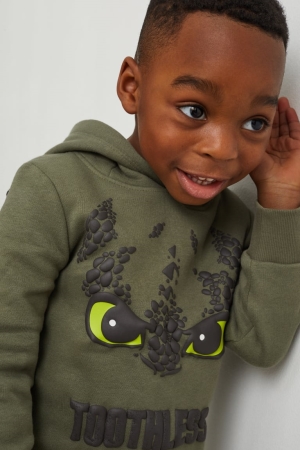 Sweat À Capuche C&A How To Train Your Dragon Fille Vert | NU5091867