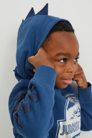 Sweat À Capuche C&A Jurassic World Fille Bleu Foncé | LF9703561