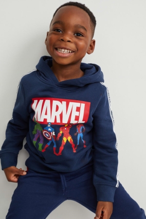 Sweat À Capuche C&A Marvel Fille Bleu Foncé | TG8123564
