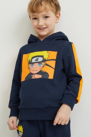 Sweat À Capuche C&A Naruto Fille Bleu Foncé | FX4735298