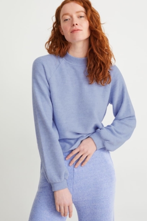Sweats C&A Basic Femme Bleu Clair | WV0528134