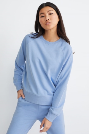 Sweats C&A Basic With Organic Coton Femme Bleu Clair | RA3410827