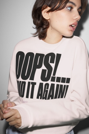 Sweats C&A Clockhouse Cropped Britney Spears Femme Rose | NB5348072