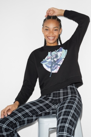 Sweats C&A Clockhouse Hatsune Miku Femme Noir | BO1590768