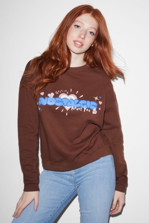 Sweats C&A Clockhouse Recycled Femme Marron | IP1296734