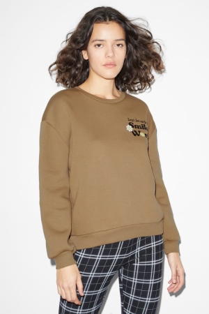 Sweats C&A Clockhouse Smileyworld® Femme Beige | UC3698127