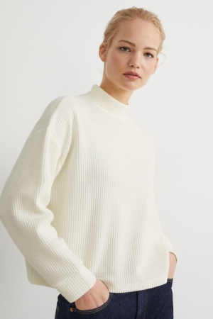 Sweats C&A Femme Blanche | HU8197032