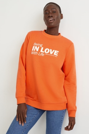Sweats C&A Femme Orange | VN0437681