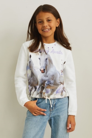 Sweats C&A Fille Blanche | MG9753128
