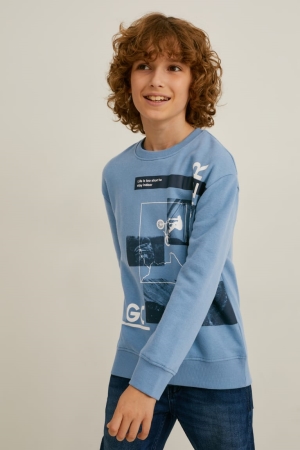Sweats C&A Fille Bleu Clair | GZ4392875