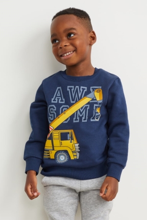 Sweats C&A Fille Bleu Foncé | UT7082561