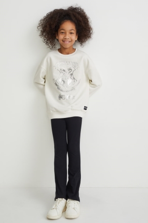 Sweats C&A Harry Potter Set And Leggings 2 Piece Fille Noir Blanche | KT8240619