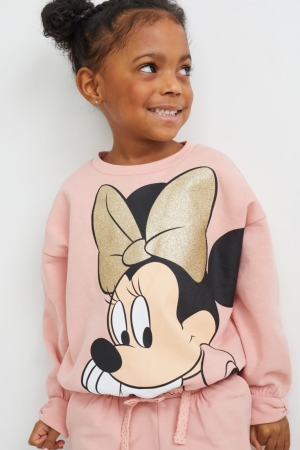 Sweats C&A Minnie Mouse Fille Rose | QR6872395