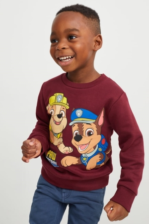 Sweats C&A Paw Patrol Fille Bordeaux | GM2710953