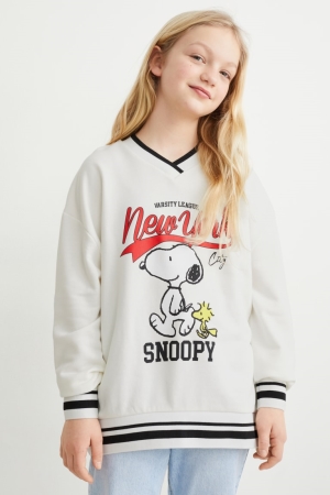 Sweats C&A Peanuts Fille Blanche | OS7462315