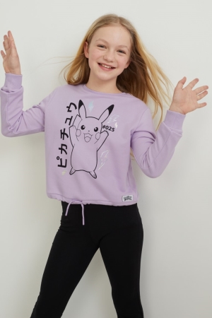 Sweats C&A Pokémon Fille Violette Clair | SU5497621