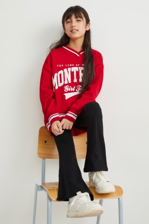 Sweats C&A Set And Leggings 2 Piece Fille Rouge | LT0267385