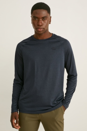 T Shirts C&A Active Homme Grise Foncé | PS3846201