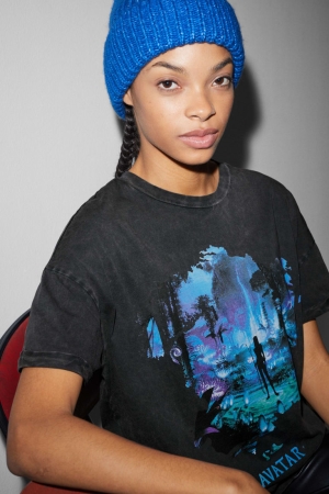 T Shirts C&A ClockhouseAvatar Femme Grise Foncé | AE9682430