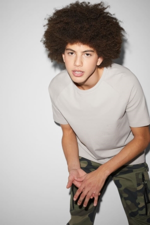 T Shirts C&A Clockhouse Homme Marron | DN4730692
