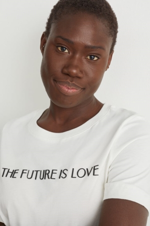 T Shirts C&A Femme Blanche | XZ1398625