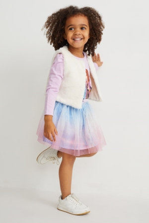 T Shirts C&A Frozen Set Long Sleeve , WaistAnd Fille Violette Clair | OV5260318