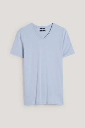 T Shirts C&A Homme Bleu Clair | MO7381540