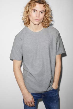T Shirts C&A Homme Grise Clair | MC4503798
