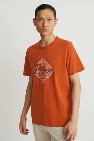 T Shirts C&A Homme Havanna | ZH4091863