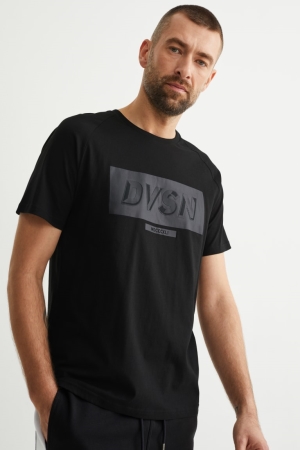 T Shirts C&A Homme Noir | RY9403281