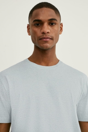 T Shirts C&A Organic Coton Homme Vert Clair | VI5827940