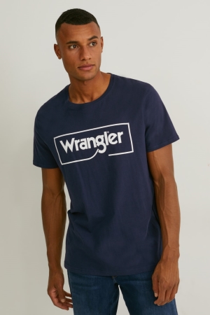 T Shirts C&A Wrangler Homme Noir | WV7135049
