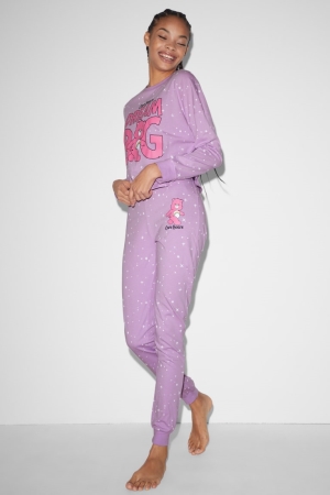 Vêtement De Nuit C&A Clockhouse Pyjama Bottoms Care Bears Femme Violette Clair | LV8541926