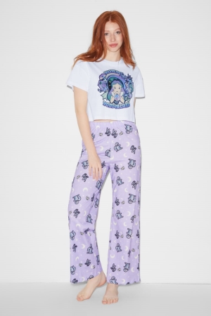 Vêtement De Nuit C&A Clockhouse Pyjamas Alice In Wonderland Femme Violette | NZ8543169