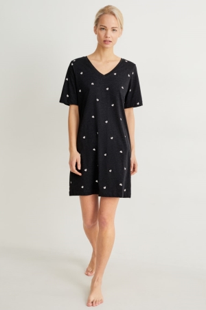 Vêtement De Nuit C&A Night Femme Grise Foncé | CN5681324