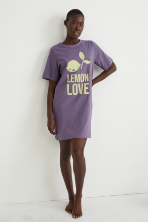 Vêtement De Nuit C&A Night Femme Violette | TF7506421